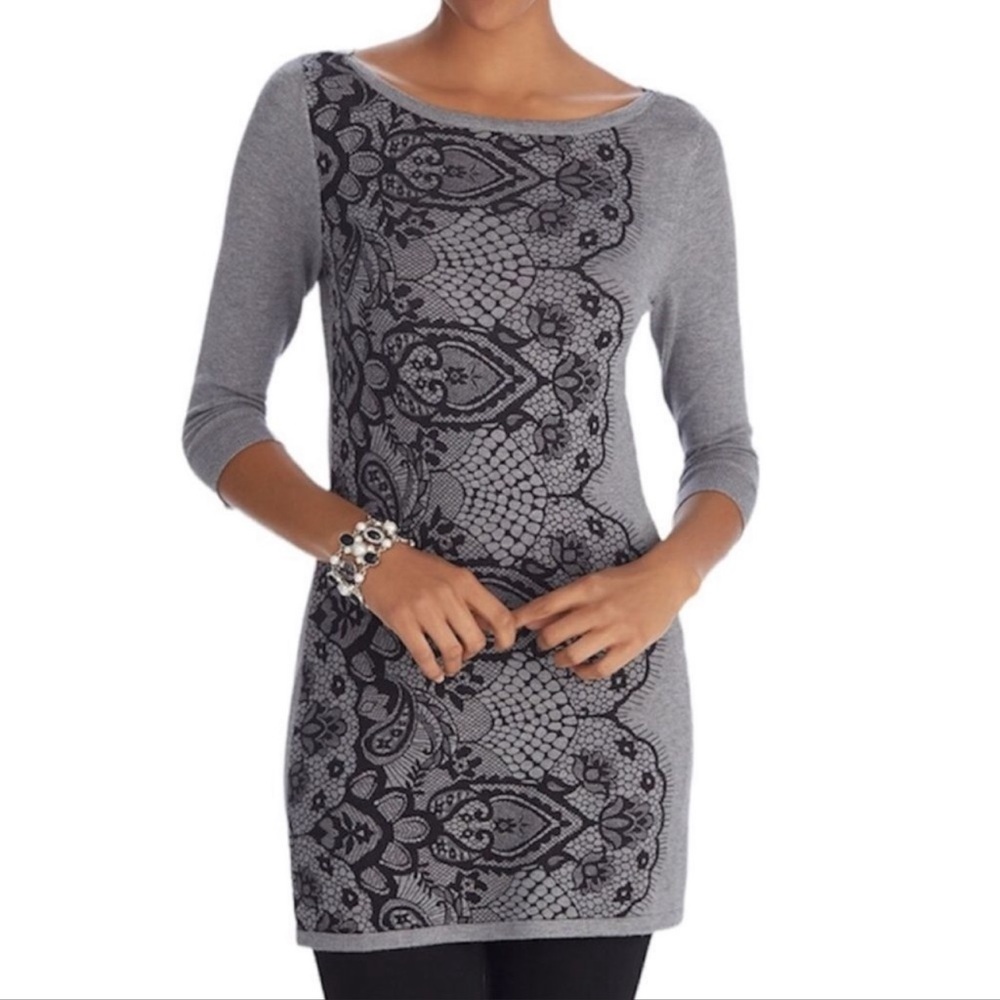 🌼3/$30🌼 WHBM Gray Sweater size medium